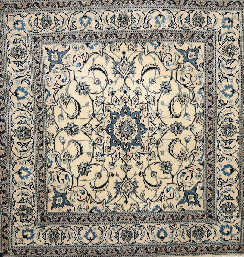 Emporio tappeti persiani by paktinat nain misto seta cm 200x190 Tappeti orientali moderni